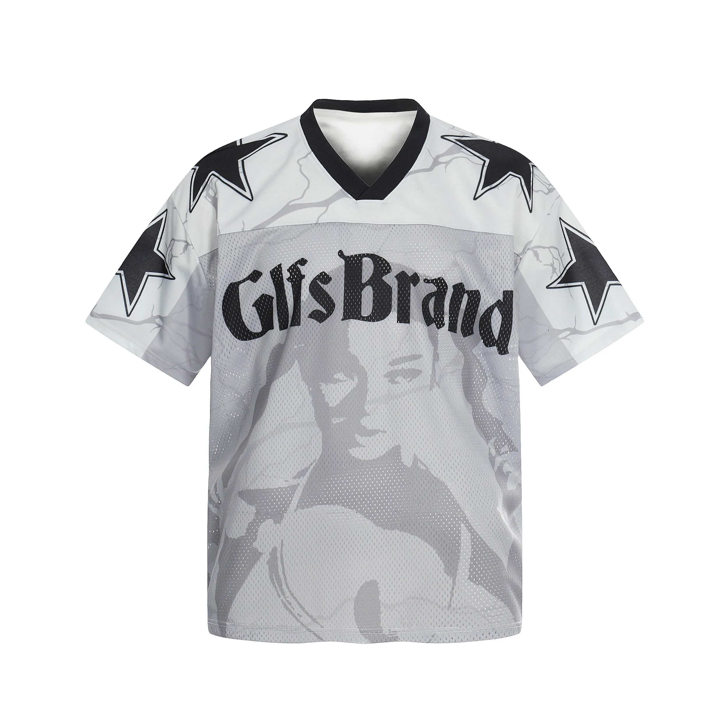 Omirad Portrait Graphic Mesh Jersey sold by Omirad product image thumbnail 2