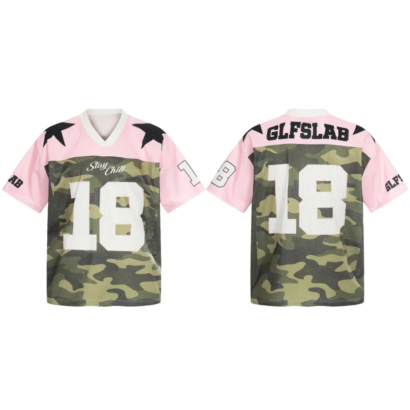 Omirad Pink Camo “18” Mesh Jersey sold by Omirad