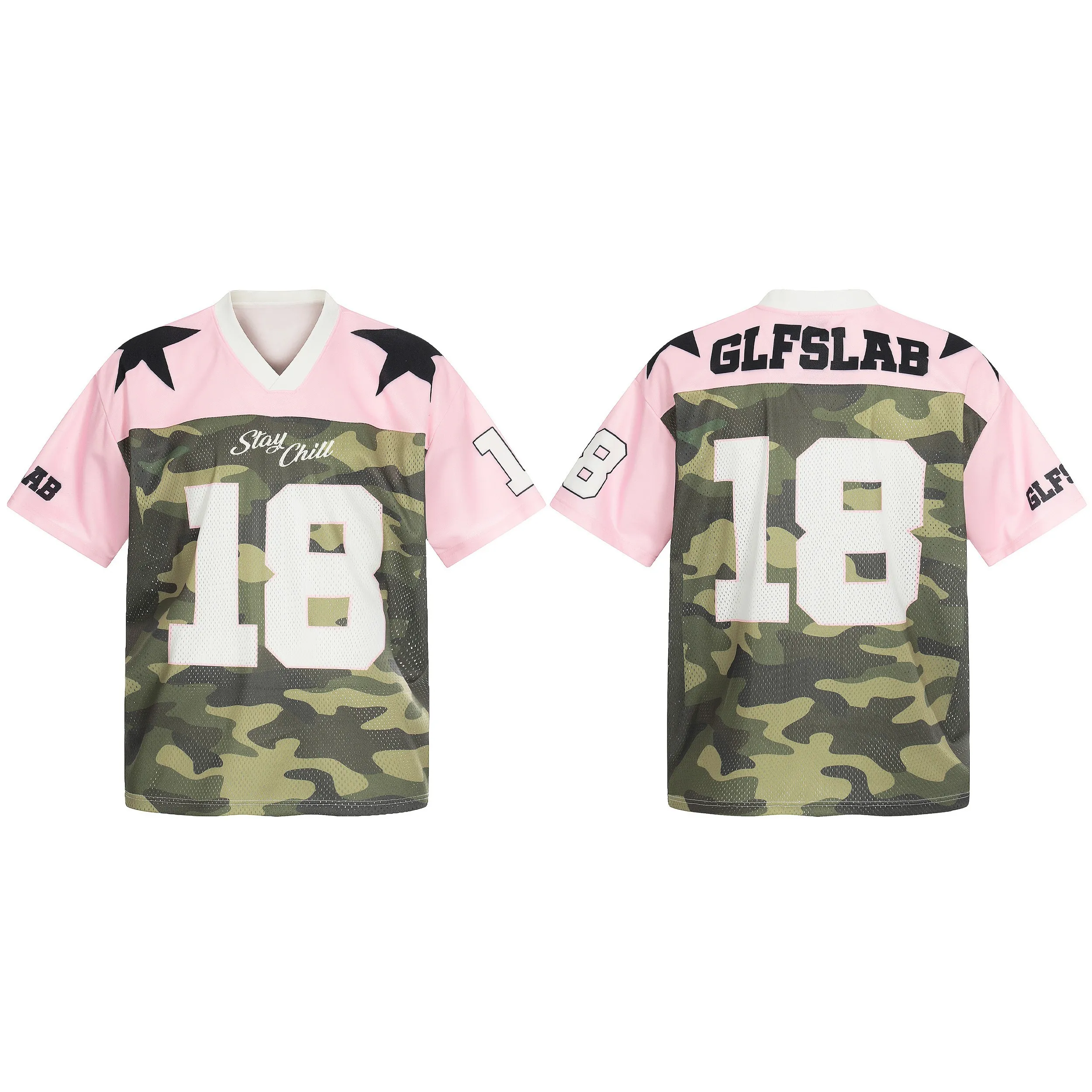 Omirad Pink Camo “18” Mesh Jersey sold by Omirad