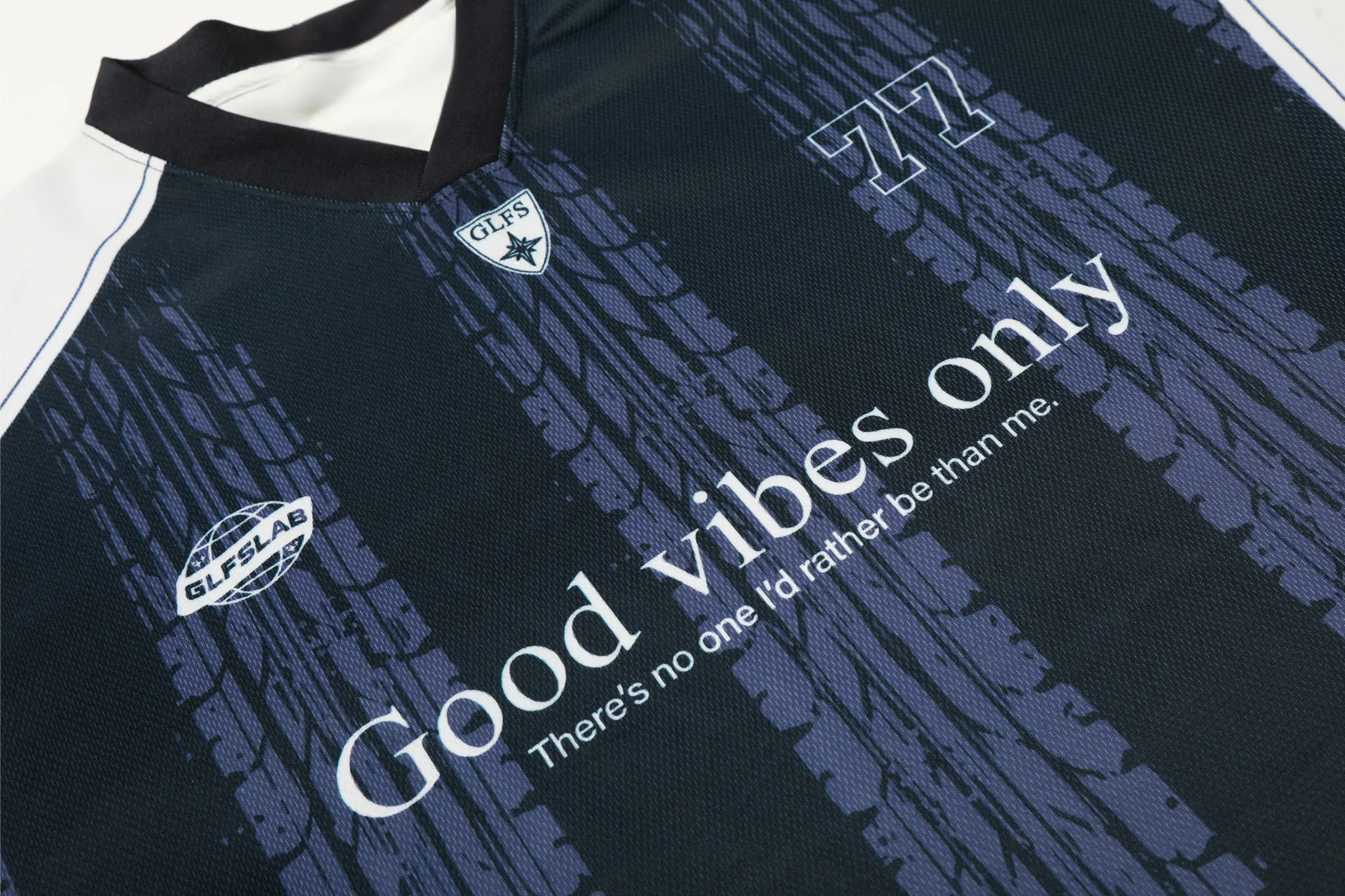 Omirad “77 Good Vibes” Mesh Jersey sold by Omirad product image thumbnail 5