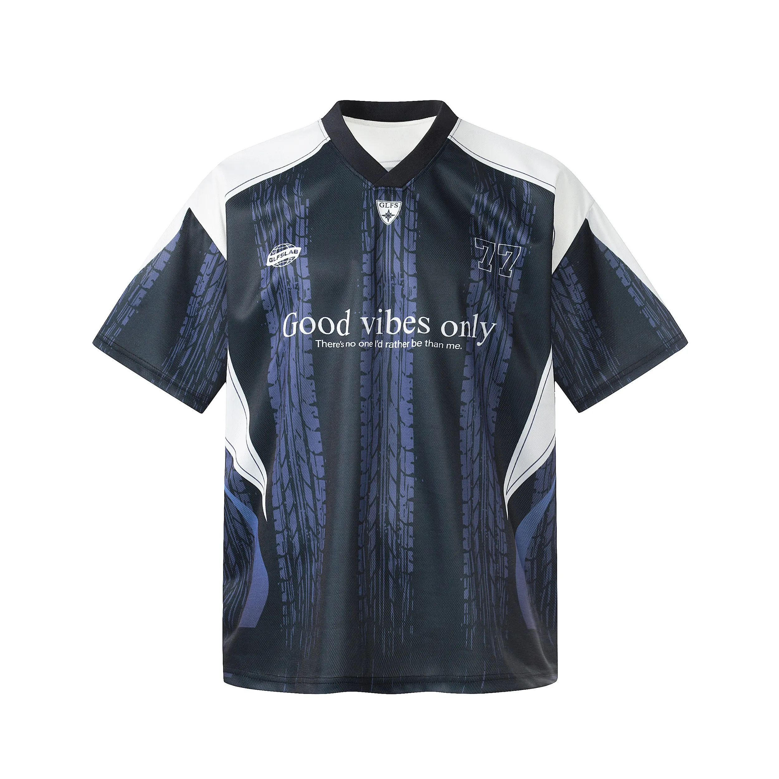 Omirad “77 Good Vibes” Mesh Jersey sold by Omirad product image thumbnail 2