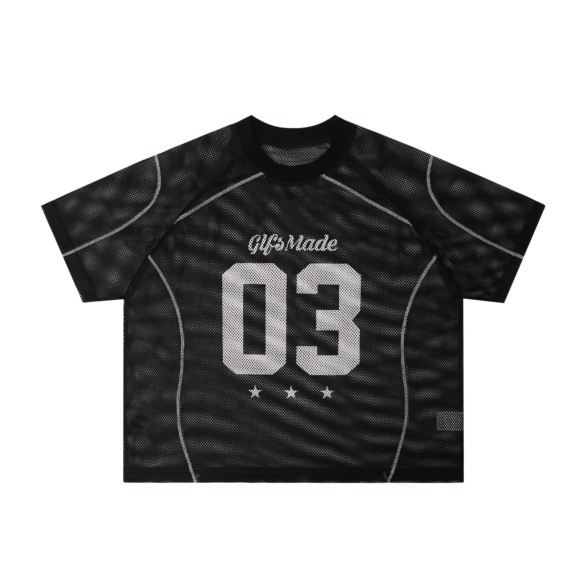 Omirad 03 Mesh Jersey Tee sold by Omirad product image thumbnail 4