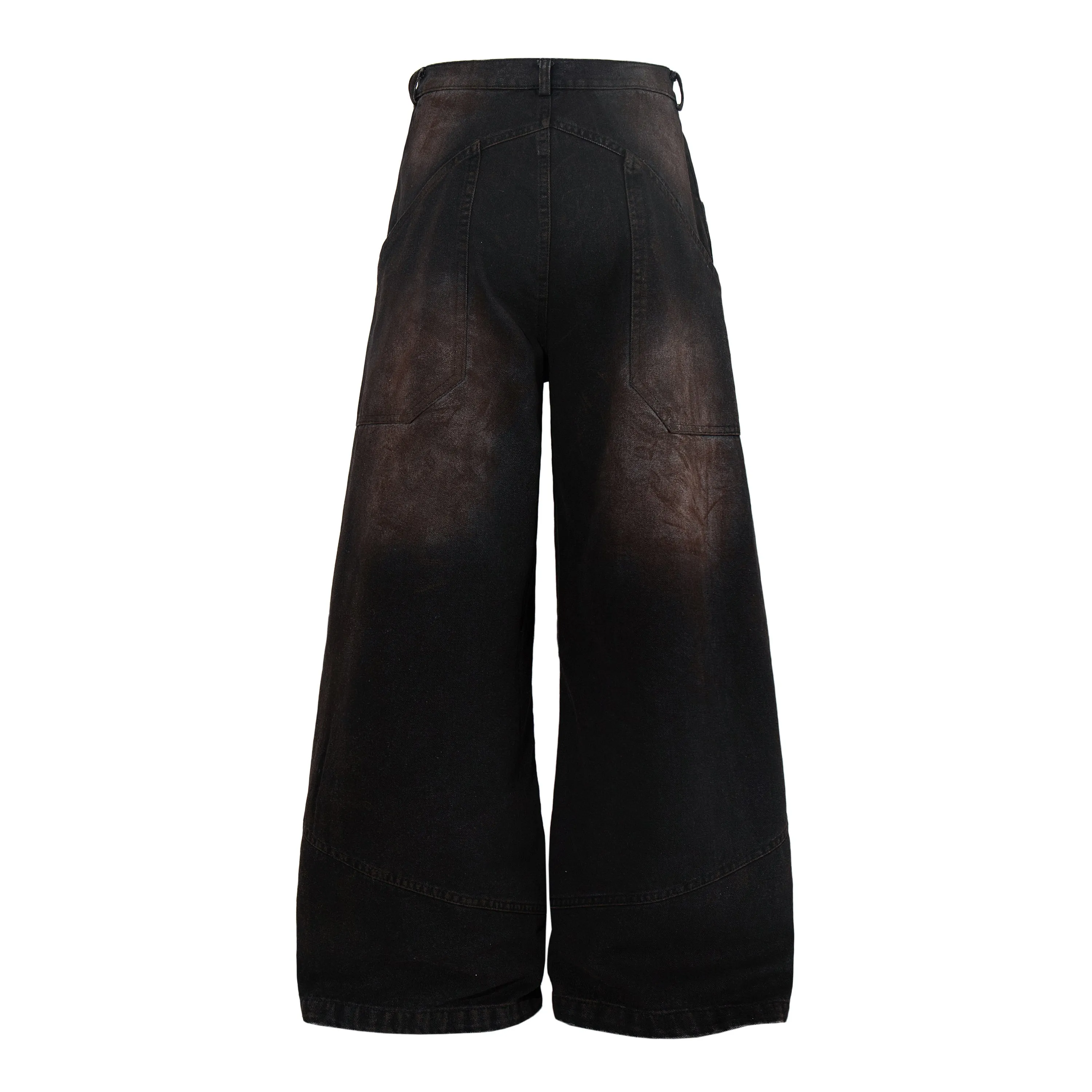 Omirad Panel-Washed Wide-Leg Pants sold by Omirad product image thumbnail 4