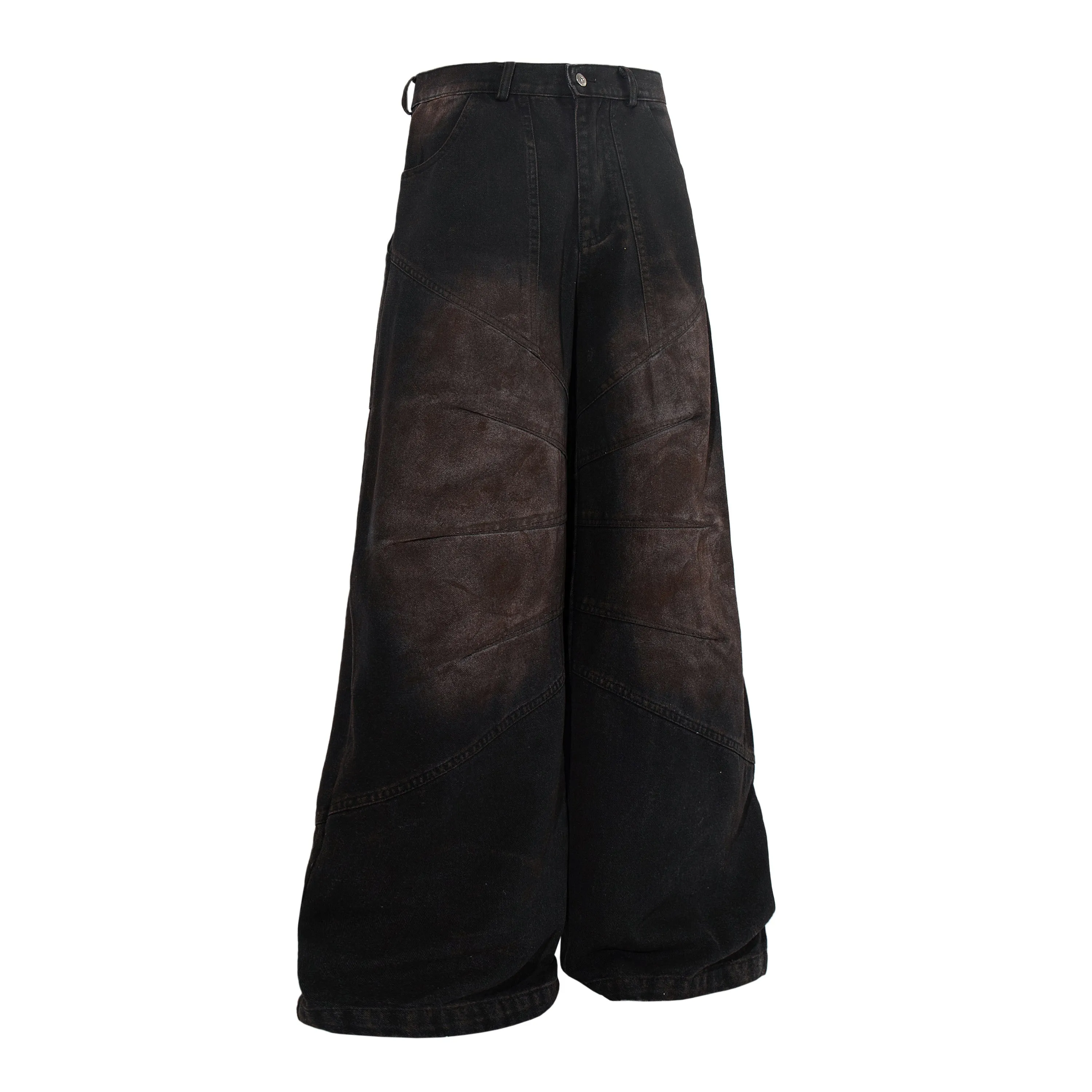 Omirad Panel-Washed Wide-Leg Pants sold by Omirad product image thumbnail 3