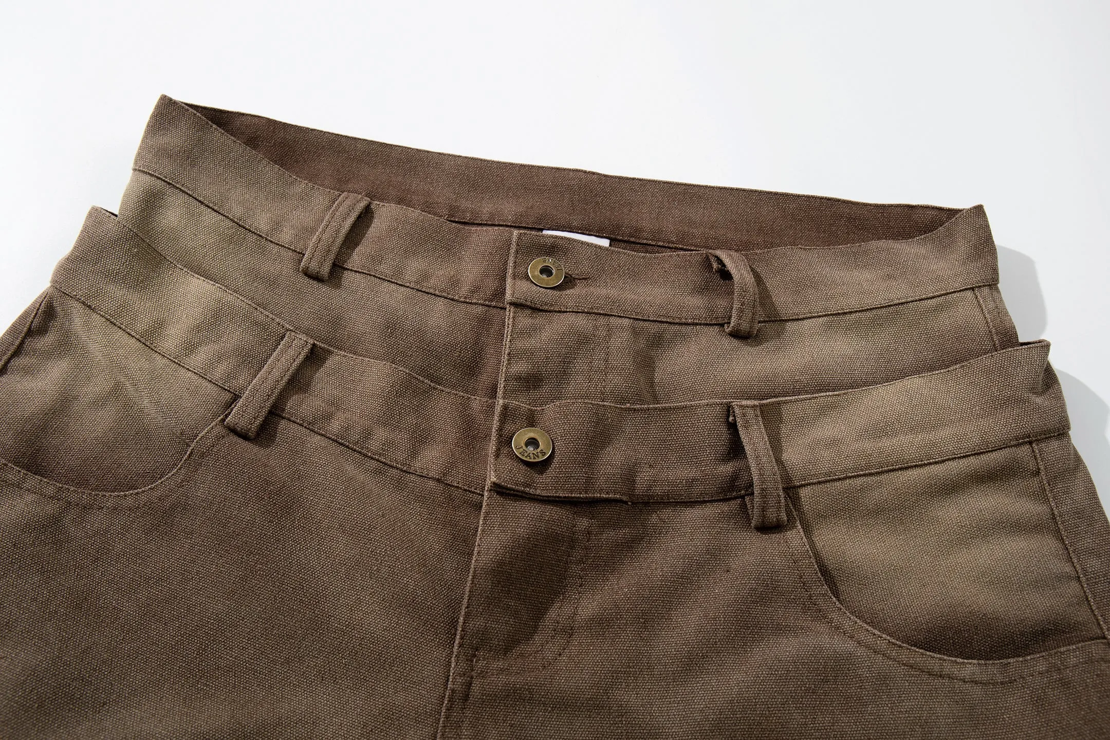 Omirad Vintage Utility Wide-Leg Pants sold by Omirad product image thumbnail 5