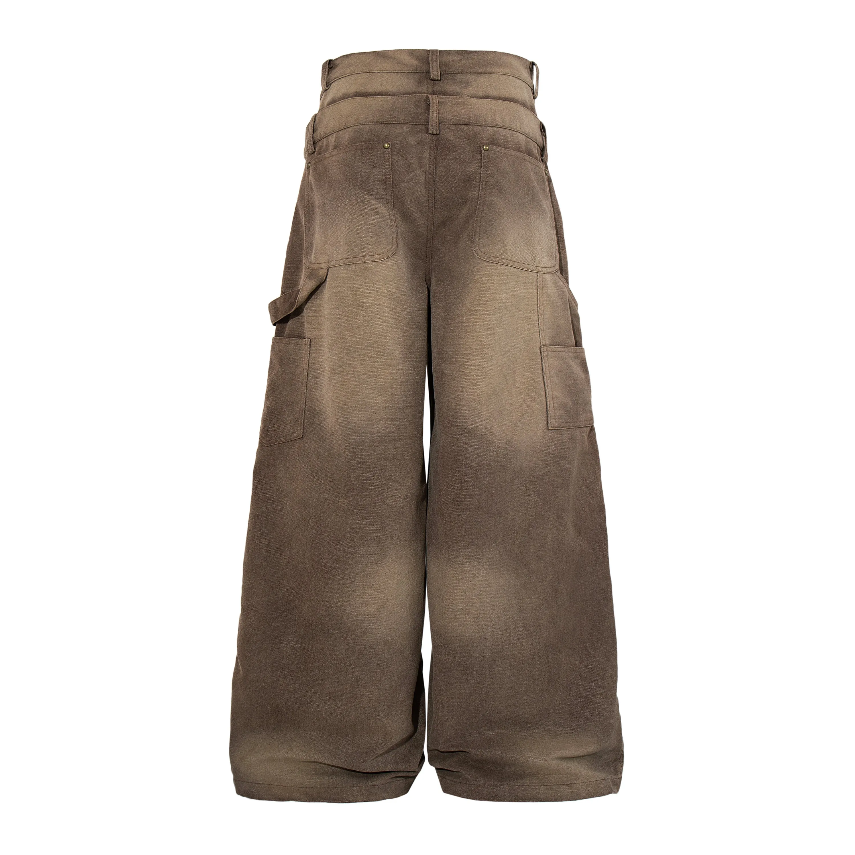 Omirad Vintage Utility Wide-Leg Pants sold by Omirad product image thumbnail 4
