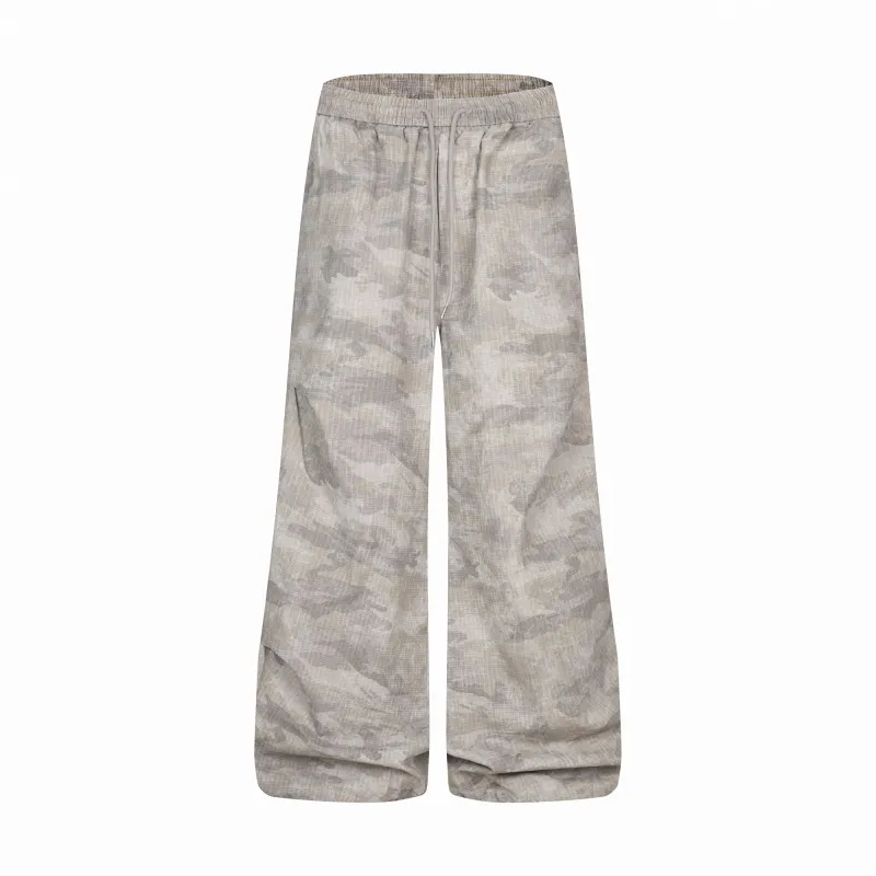 Omirad Washed Camo Wide-Leg Pants made by Omirad