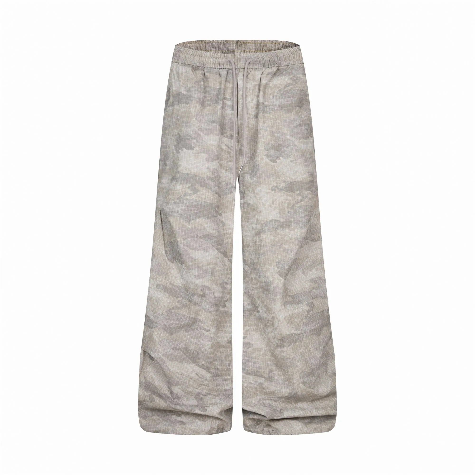 Omirad Washed Camo Wide-Leg Pants sold by Omirad