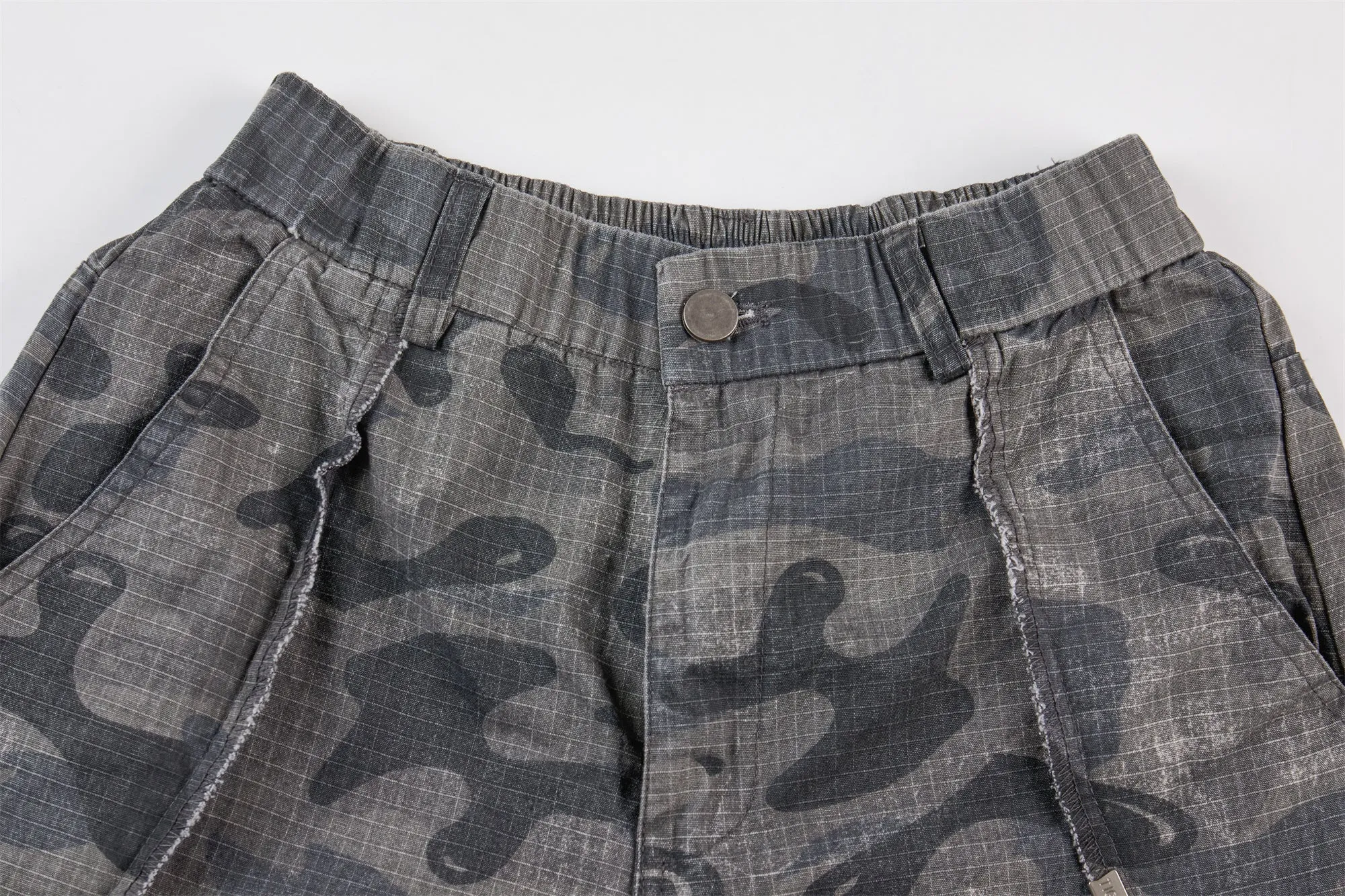Omirad Dark Camo Wide-Leg Pants sold by Omirad product image thumbnail 3