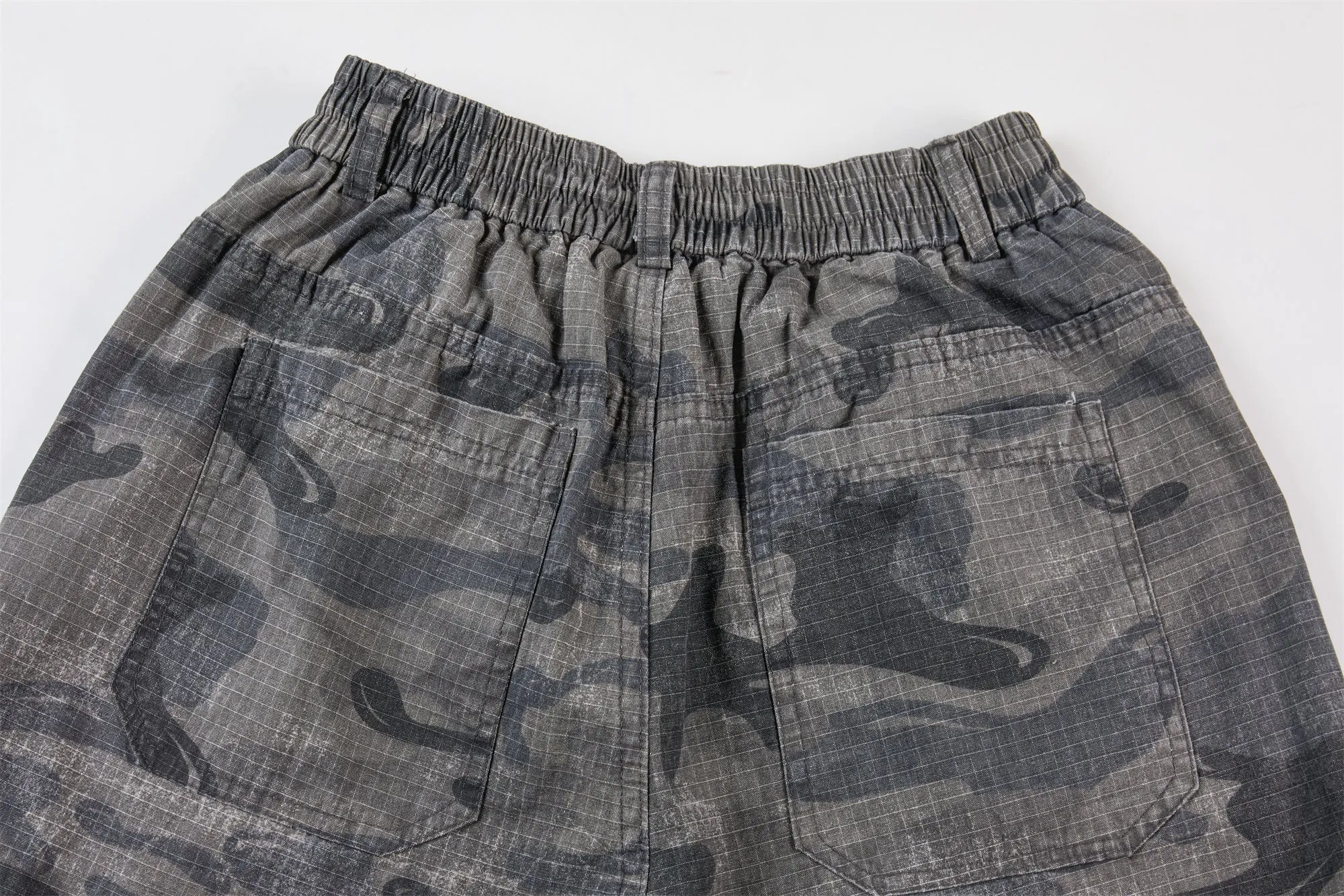 Omirad Dark Camo Wide-Leg Pants sold by Omirad product image thumbnail 4