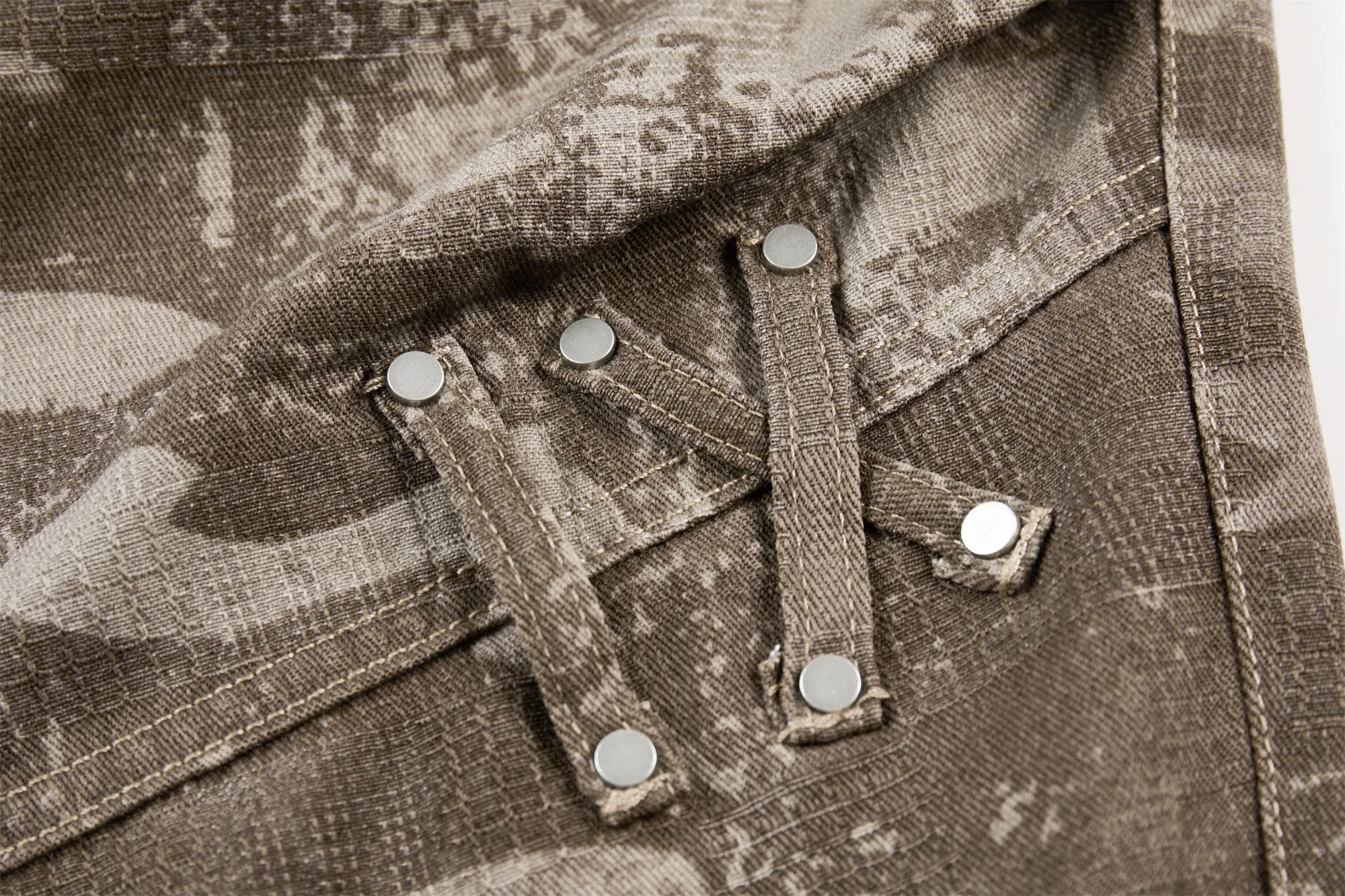 Omirad Camo Wide-Leg Sweatpants sold by Omirad product image thumbnail 5