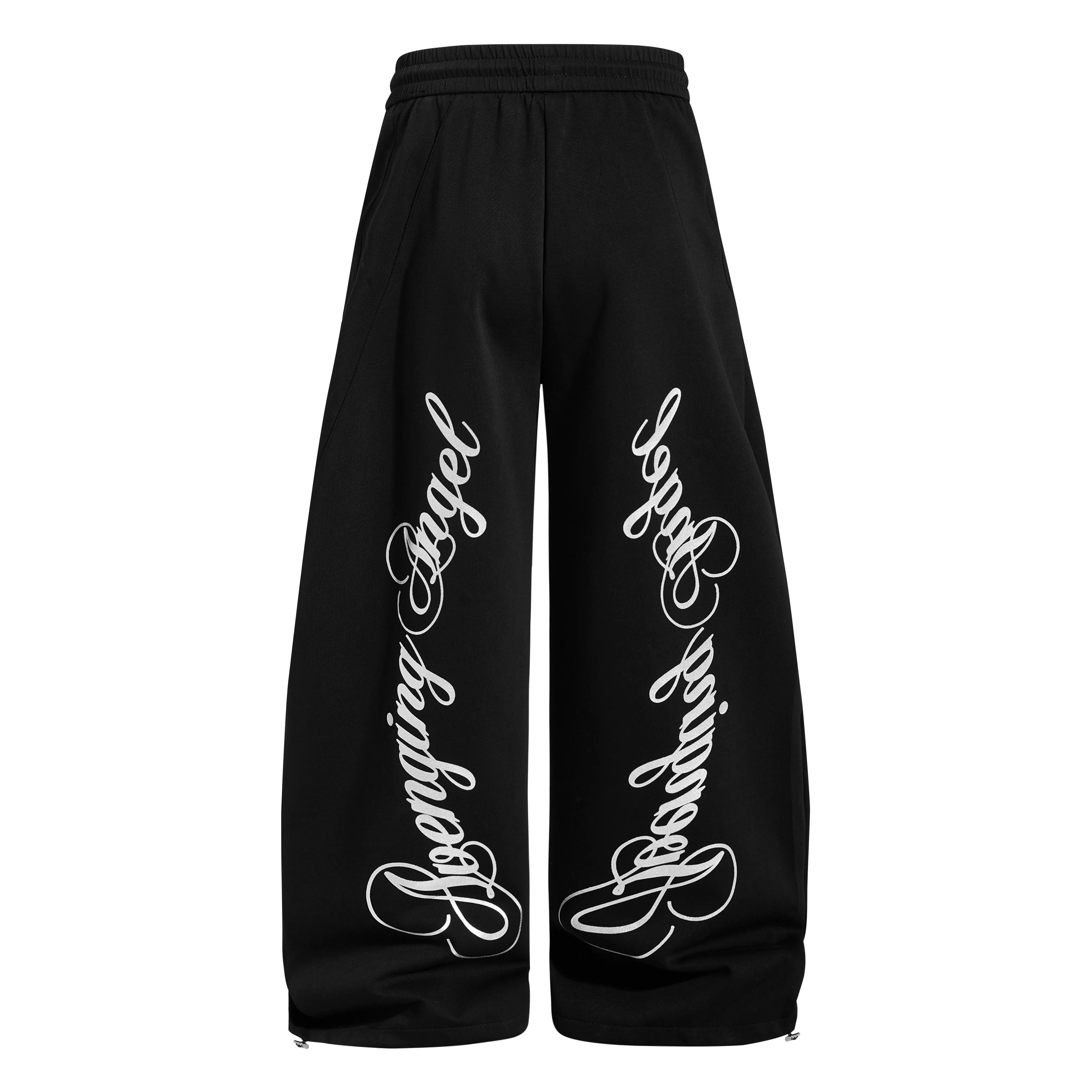 Omirad Script Wide-Leg Sweatpants sold by Omirad product image thumbnail 4