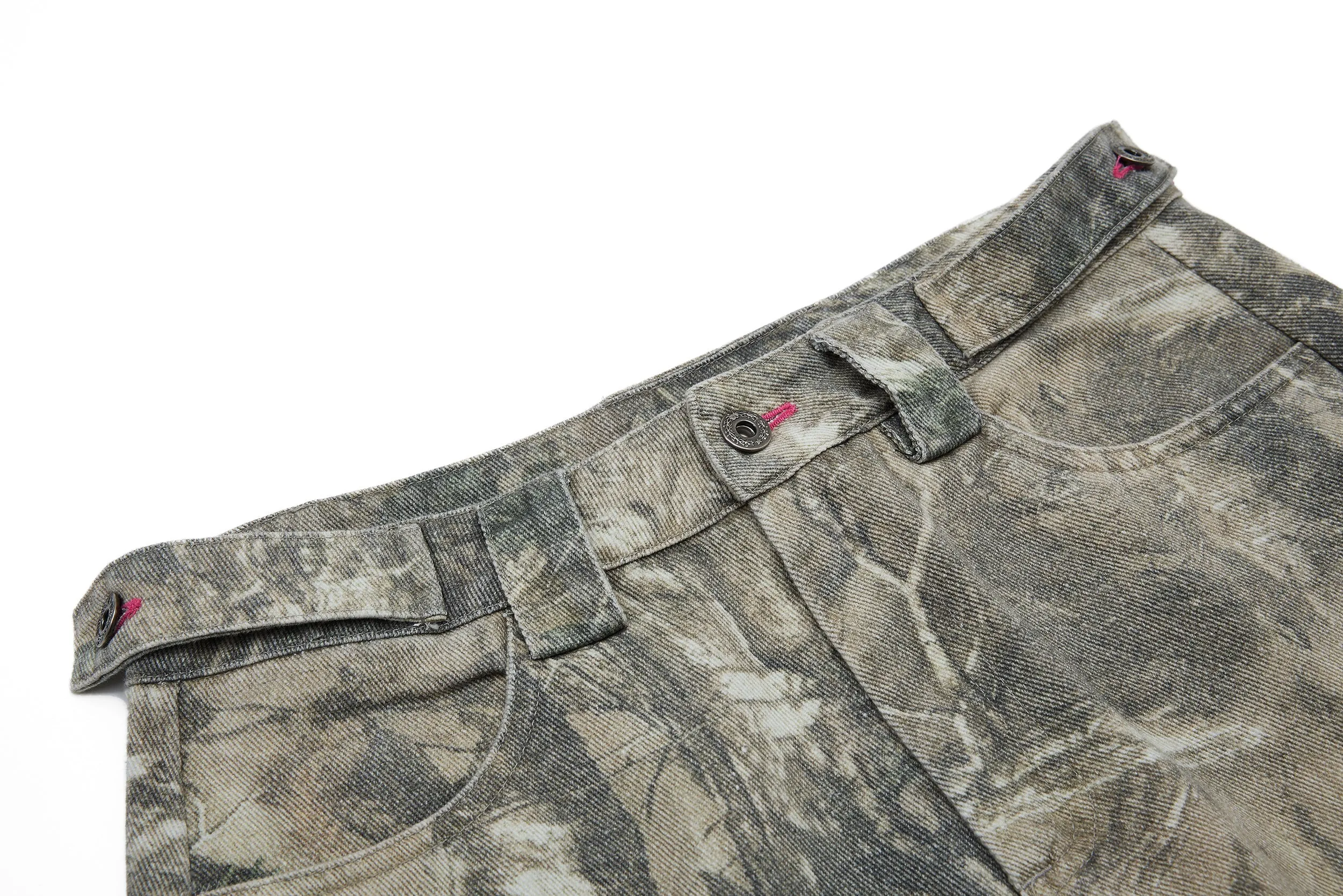 Omirad Forest Camo Wide-Leg Pants sold by Omirad product image thumbnail 5