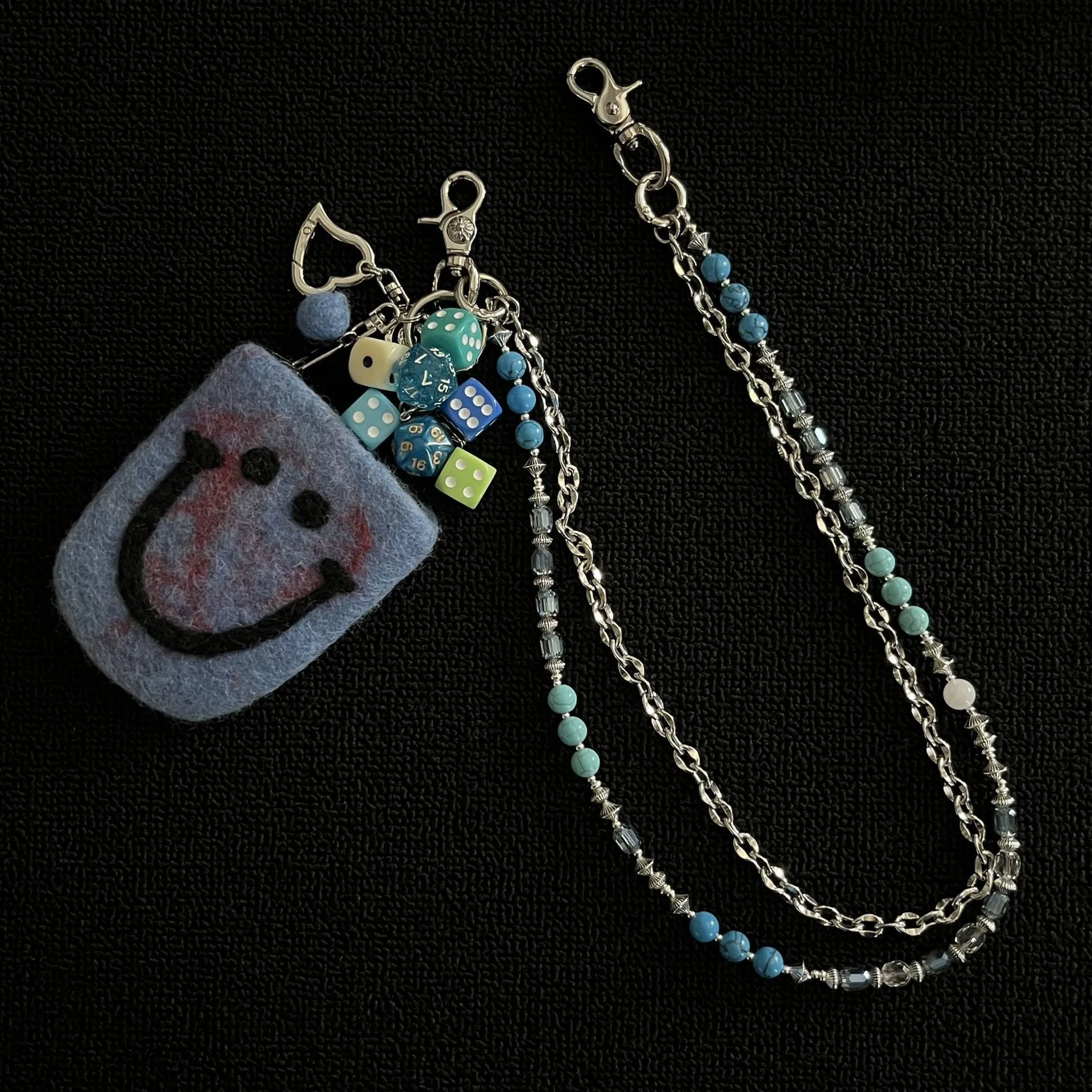 Omirad “Dice Charm Wallet Chain” sold by Omirad product image thumbnail 2