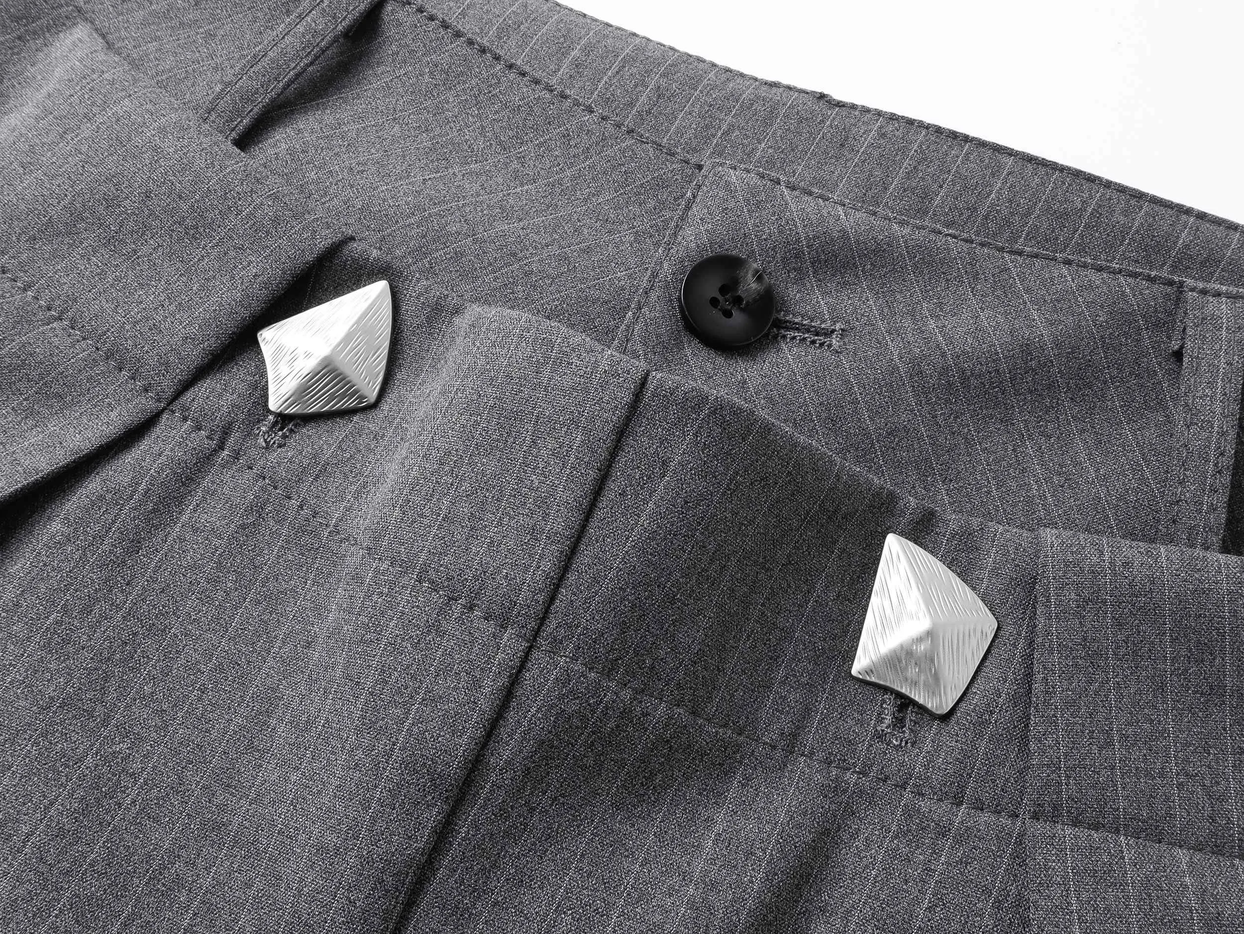 Omirad “Tailored Wrap Wide-Leg Trousers” sold by Omirad product image thumbnail 5