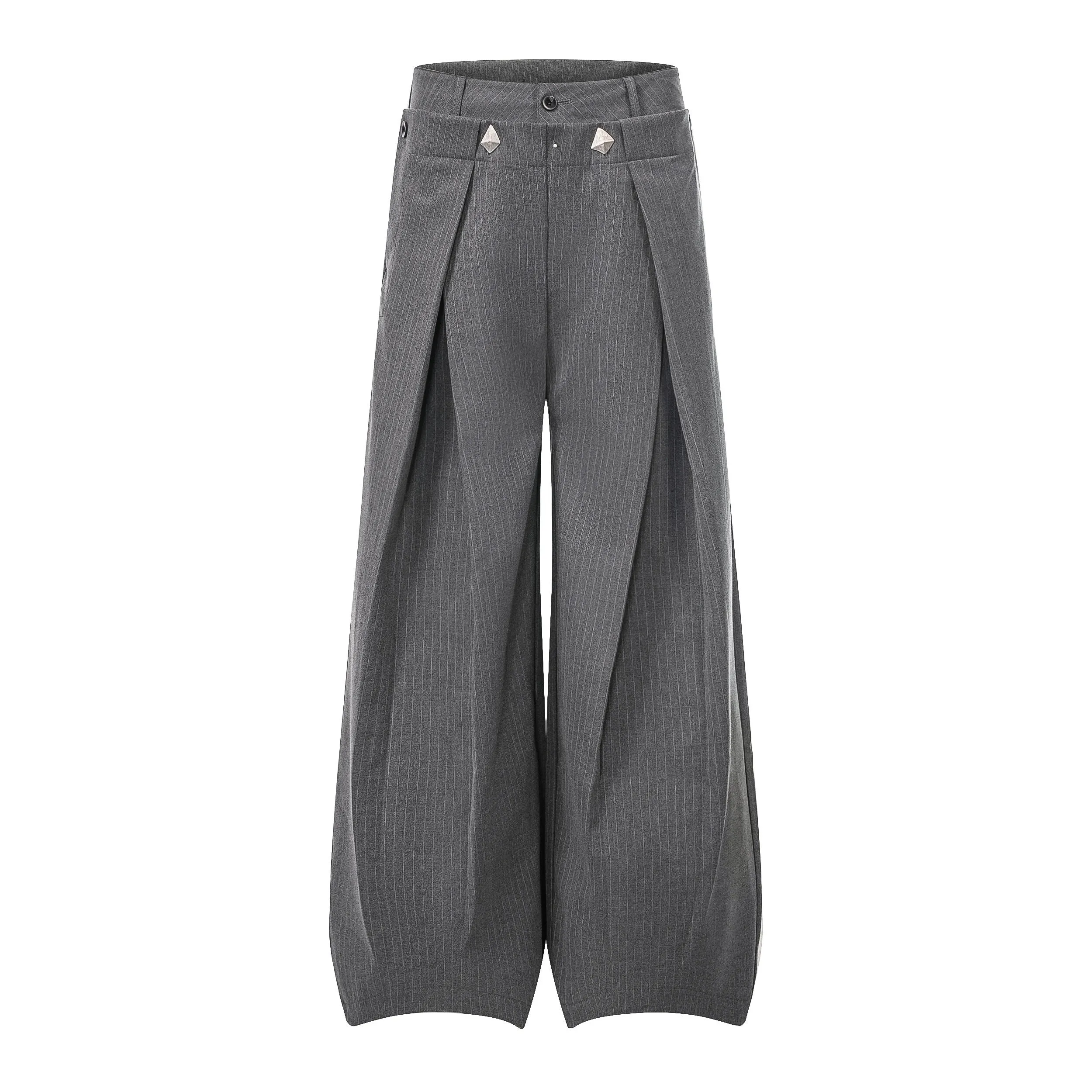 Omirad “Tailored Wrap Wide-Leg Trousers” sold by Omirad product image thumbnail 2