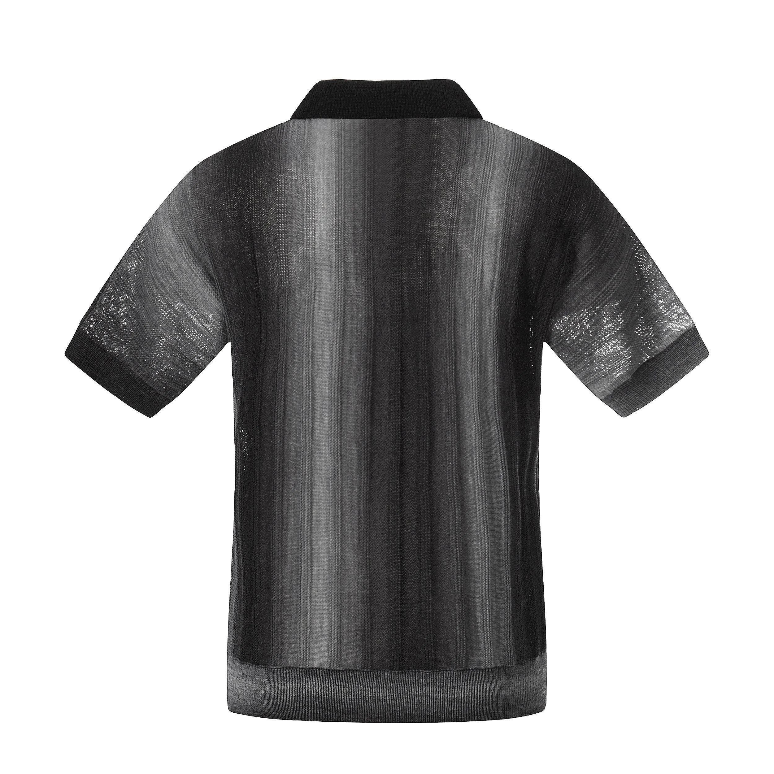 Omirad “Gradient Knit Polo Tee” sold by Omirad product image thumbnail 3