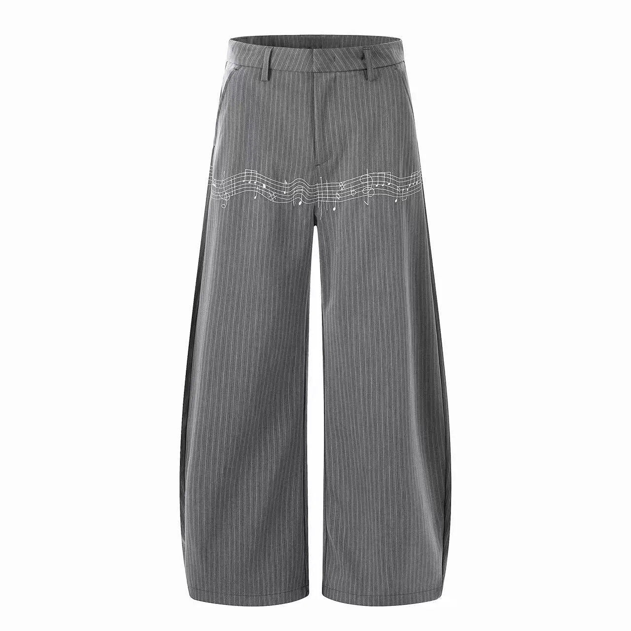 Omirad “Pinstripe Symphony Wide-Leg Pants” sold by Omirad product image thumbnail 2
