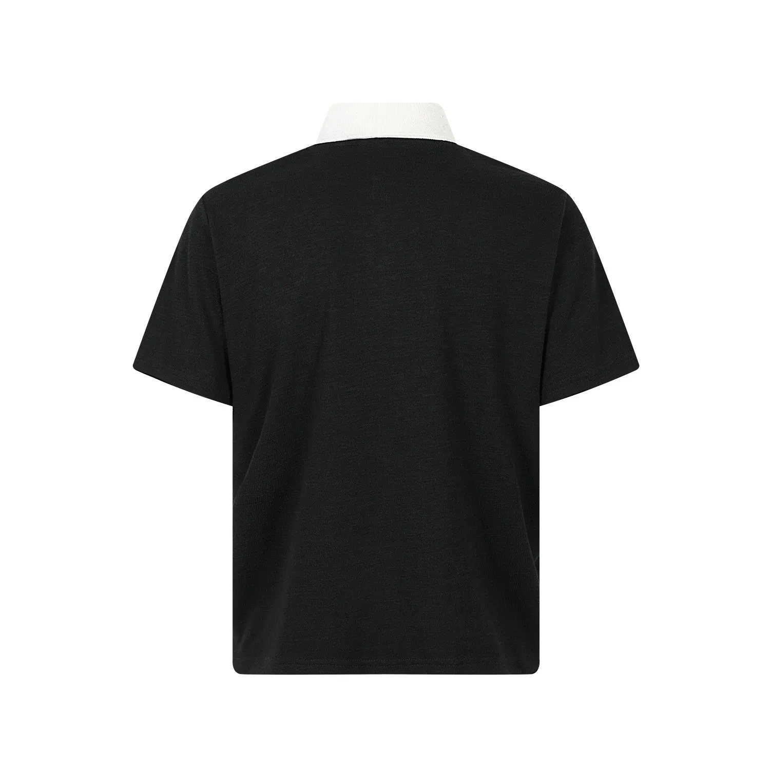 Omirad “Script Stripe Polo Tee” sold by Omirad product image thumbnail 3