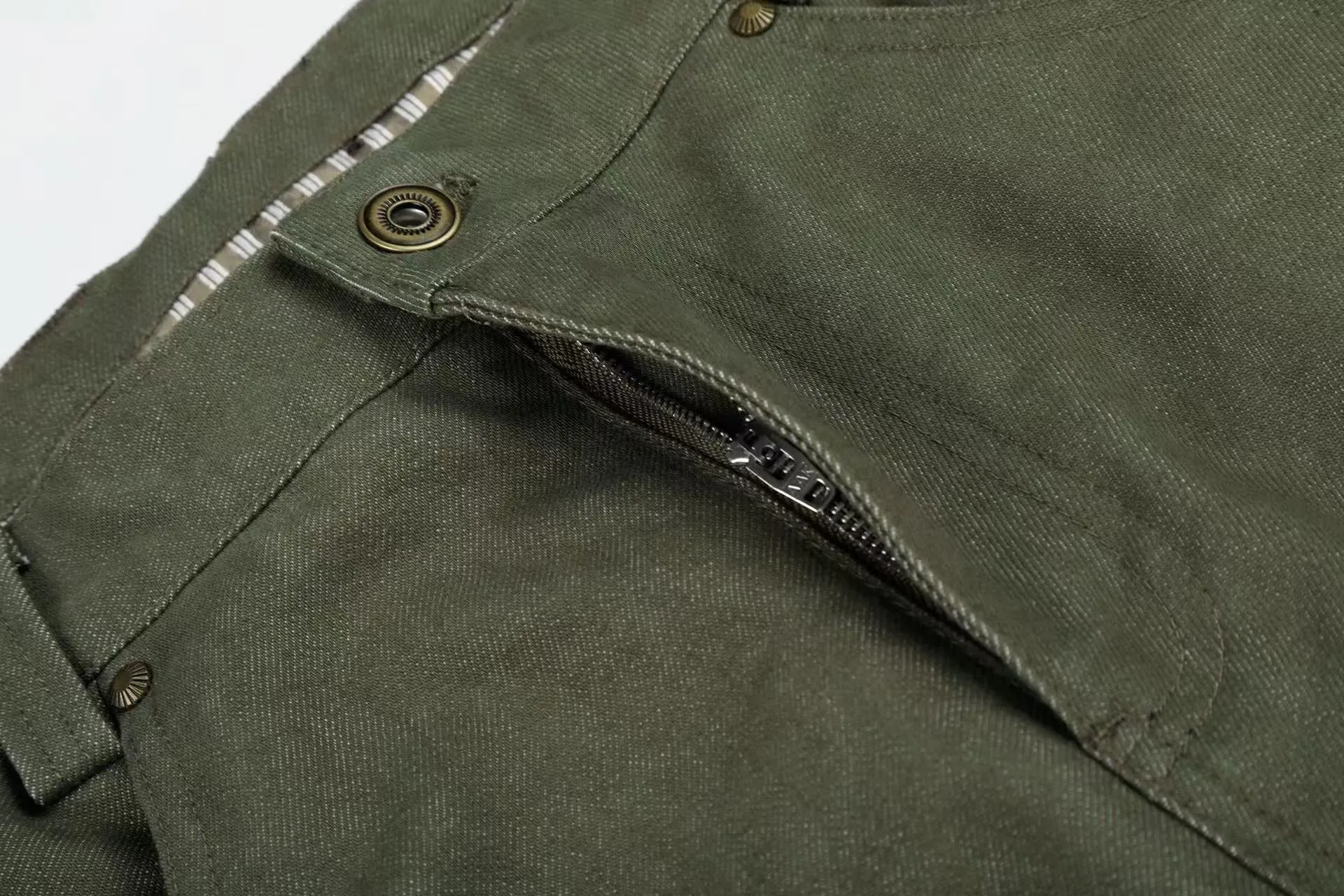 Omirad “Vintage Utility Fold-Hem Pants” sold by Omirad product image thumbnail 5