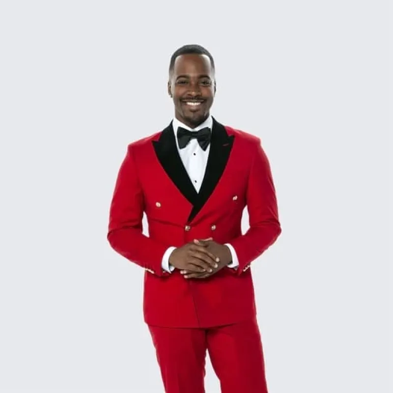 Red Suit Black Tie Packages sold by Alberto Nardoni
