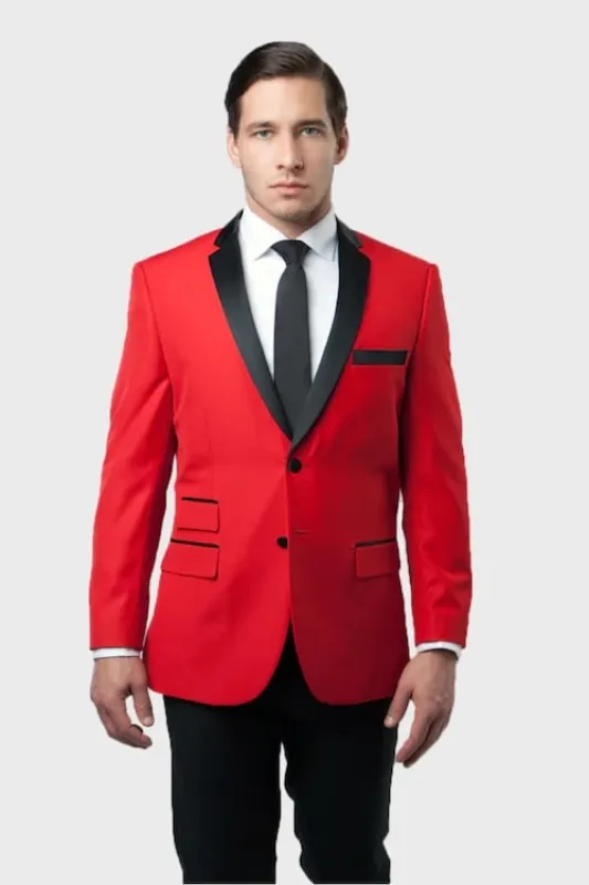 Red Suits Black Tie Package sold by Alberto Nardoni
