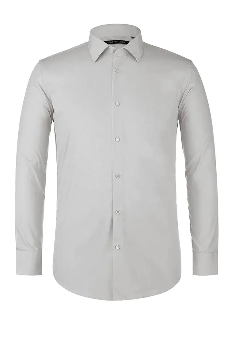 Sophisticated Elegance: Verno Men's Dress Shirt for Prom and Wedding Occasions sold by Alberto Nardoni product image thumbnail 2