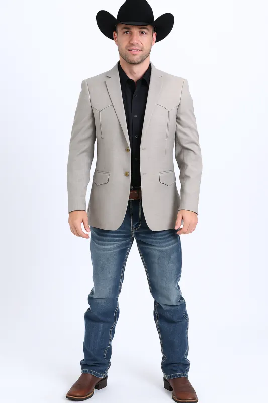 Western Blazer - Saco Para Hombre - Mens Double Button Western Beige Blazer sold by Alberto Nardoni