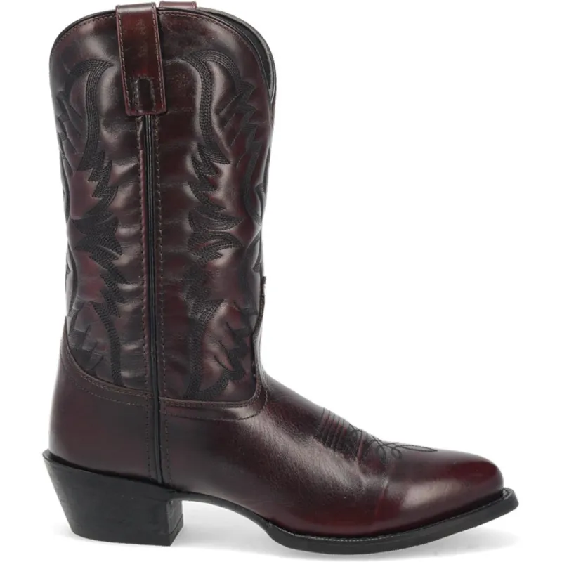 Laredo Birchwood Black Cherry Leather Round Toe Boots for Men sold by Alberto Nardoni