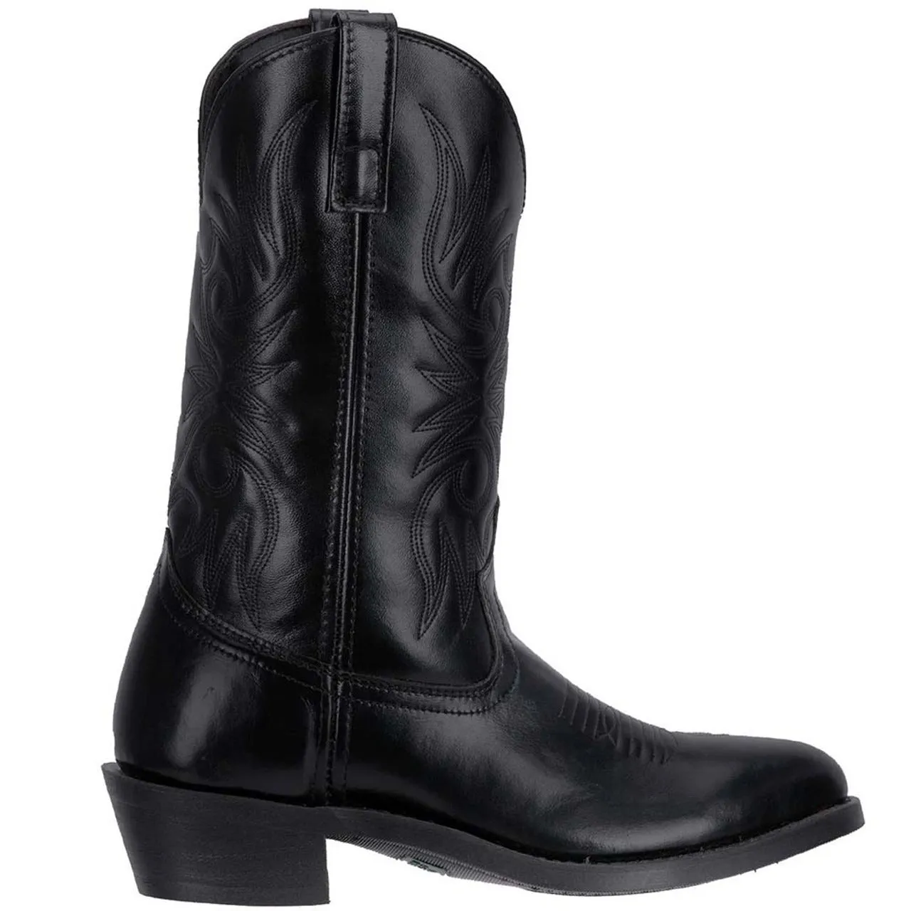 Laredo Paris Black Leather R-Toe Men's Boots sold by Alberto Nardoni