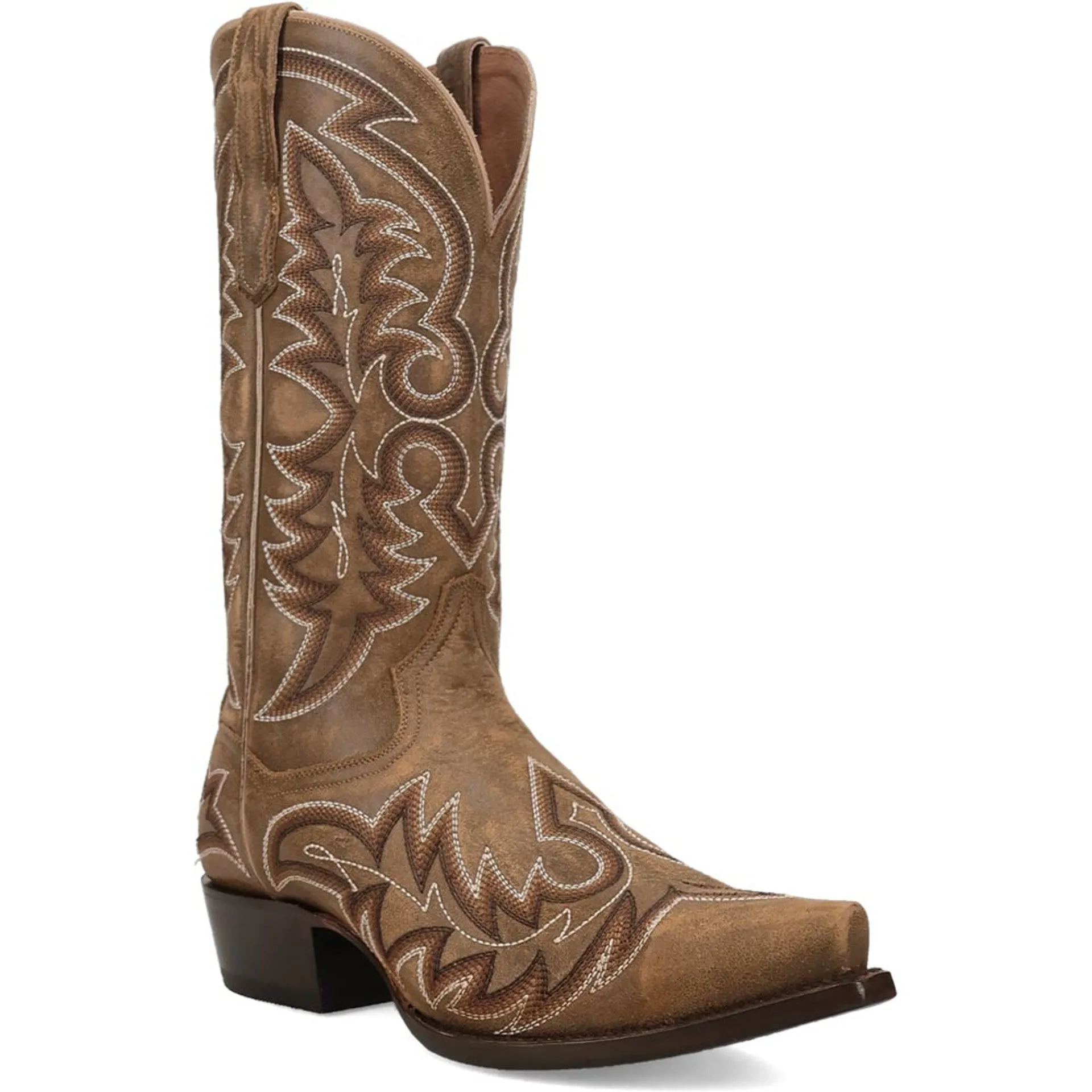 Dan Post Men’s Tan Triton 13 Snip Toe Cowboy Boot sold by Alberto Nardoni product image thumbnail 4