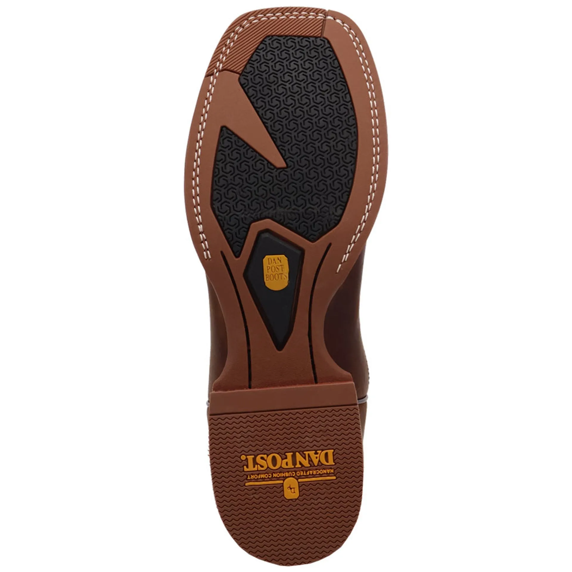 Dan Post Men's Leighton Brown/Green Leather Western Boots sold by Alberto Nardoni product image thumbnail 5