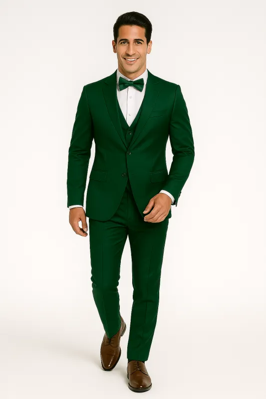 Emerald Green-majesty-tuxedo-set-formal-4-piece sold by Alberto Nardoni