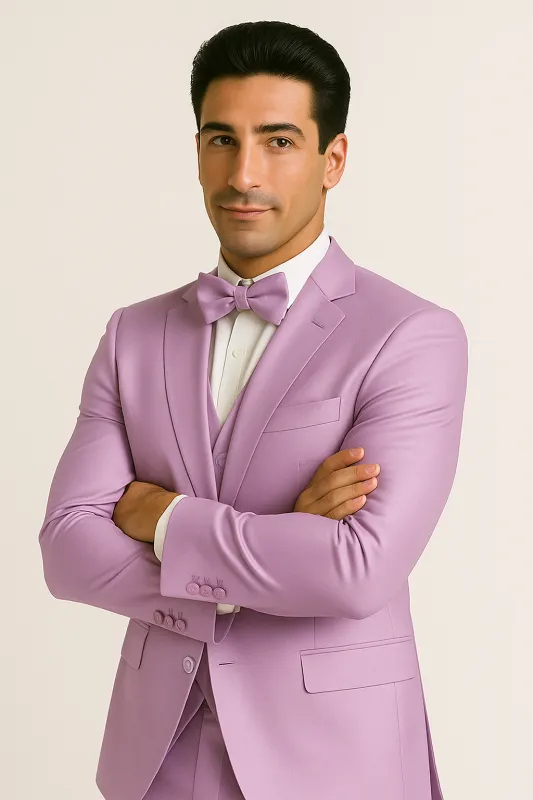 Lavender-majesty-tuxedo-set-formal-4-piece sold by Alberto Nardoni