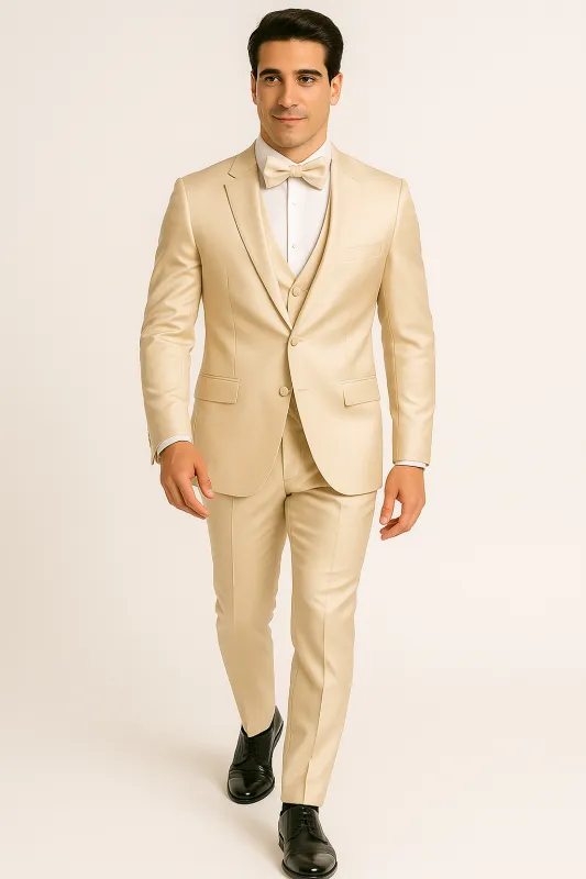 Champagne-majesty-tuxedo-set-formal-4-piece sold by Alberto Nardoni