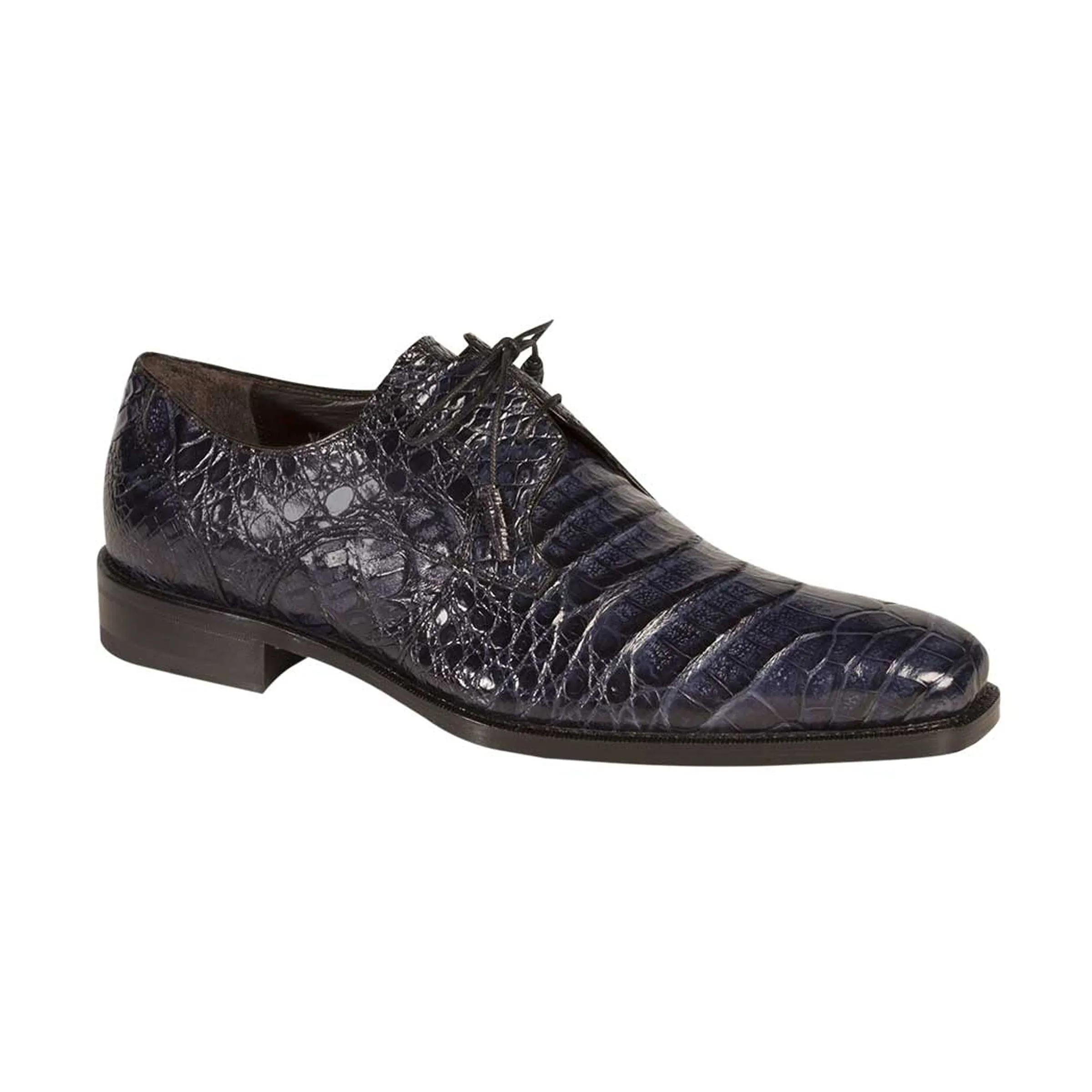 Mens Mezlan Anderson Caiman Crocodile Dress Shoe in Grey sold by Alberto Nardoni product image thumbnail 3