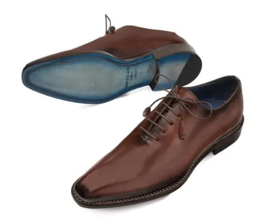 Enterprise Brown Calfskin Balmoral by Mezlan – Classic Leather Dress Shoe Made in Spain sold by Alberto Nardoni product image thumbnail 2