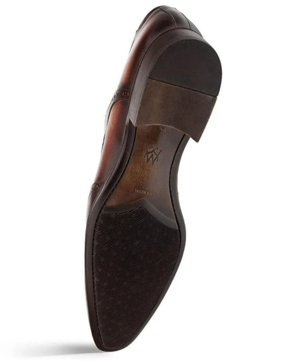 Mezlan Men’s Brown Wingtip Oxford – Italian-Inspired Classic Dress Shoe sold by Alberto Nardoni product image thumbnail 2