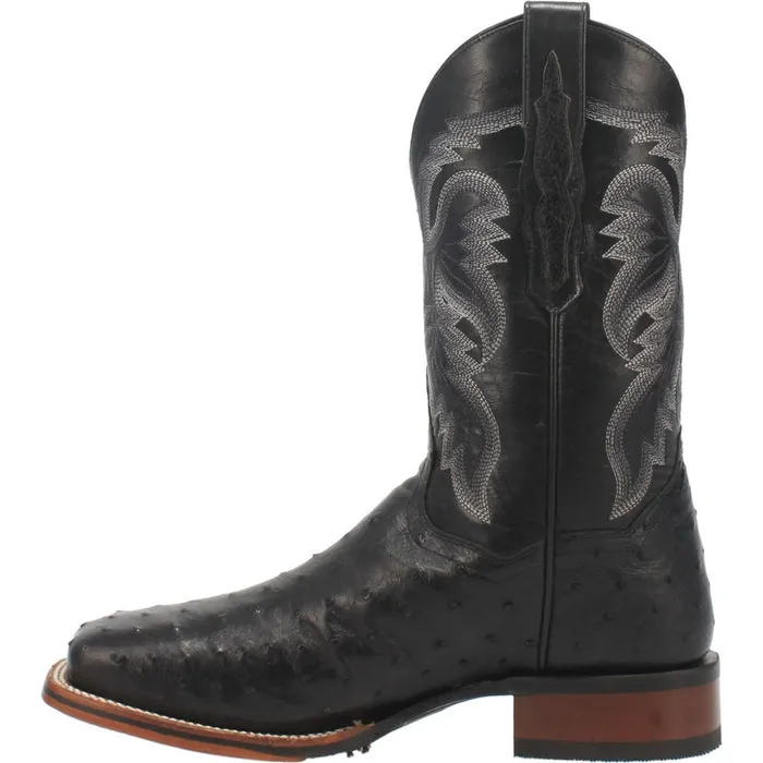 Dan Post Men's Alamosa Full Quill Ostrich Square Toe Boots - Tan sold by Alberto Nardoni product image thumbnail 2