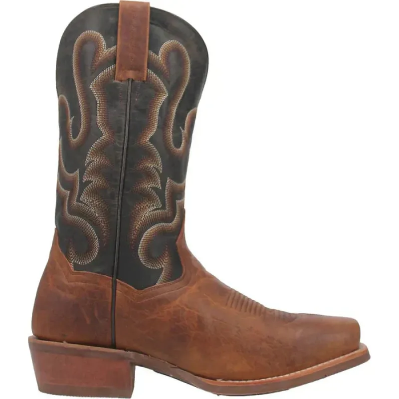 Dan Post Men's Richland Genuine Leather Square Toe Boots - Saddle sold by Alberto Nardoni