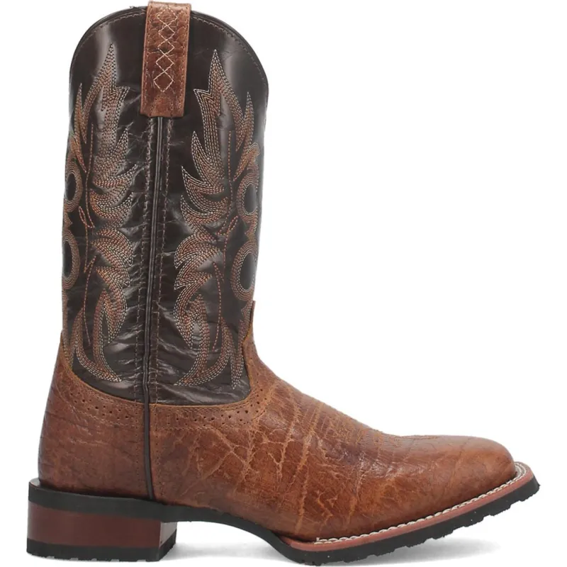 Laredo Broken Bow Rust Broad Square Toe Boots for Men sold by Alberto Nardoni