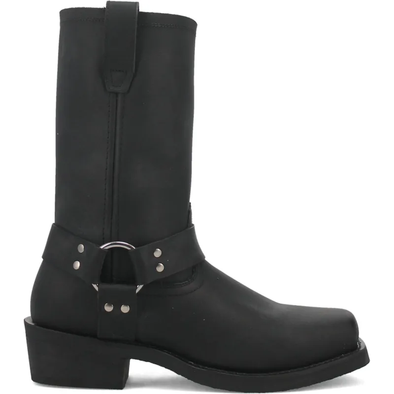 Dingo Black Oil Resistant Leather Mens Biker Boot sold by Alberto Nardoni