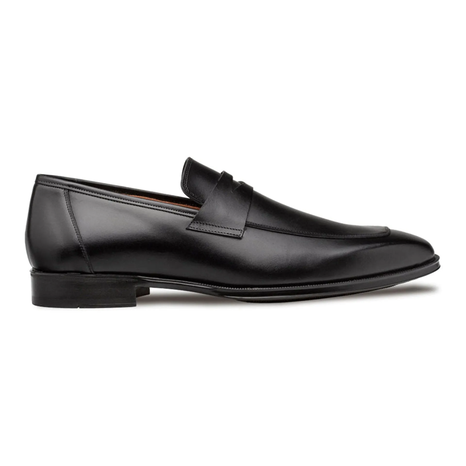 Men’s Mezlan Avenue Black Penny Loafer – Rubber Sole Leather Slip-On, Made in Spain sold by Alberto Nardoni product image thumbnail 5