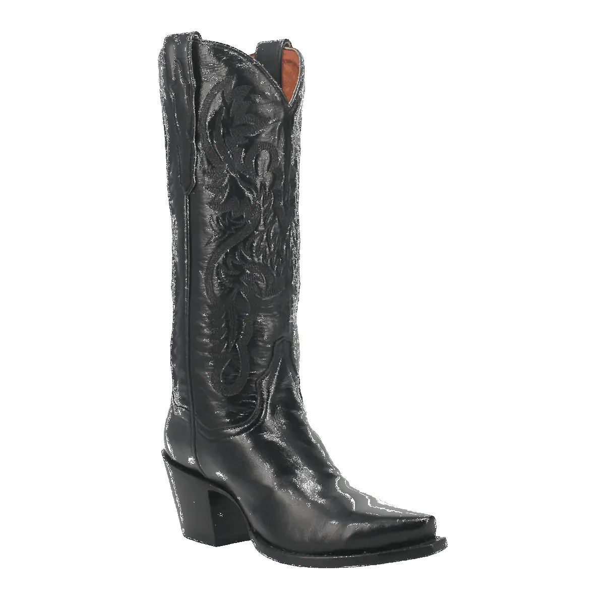 Dan Post Women's Maria Snip Toe Leather Boots - Black sold by Alberto Nardoni