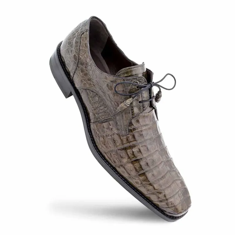 Mezlan Men's Crocodile Lace Up Anderson made by Mezlan