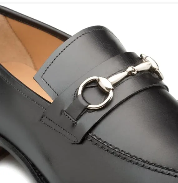 Men's Black Ornament Loafers by Mezlan – Hand-Finished Calfskin Slip-Ons, Made in Spain sold by Alberto Nardoni product image thumbnail 4