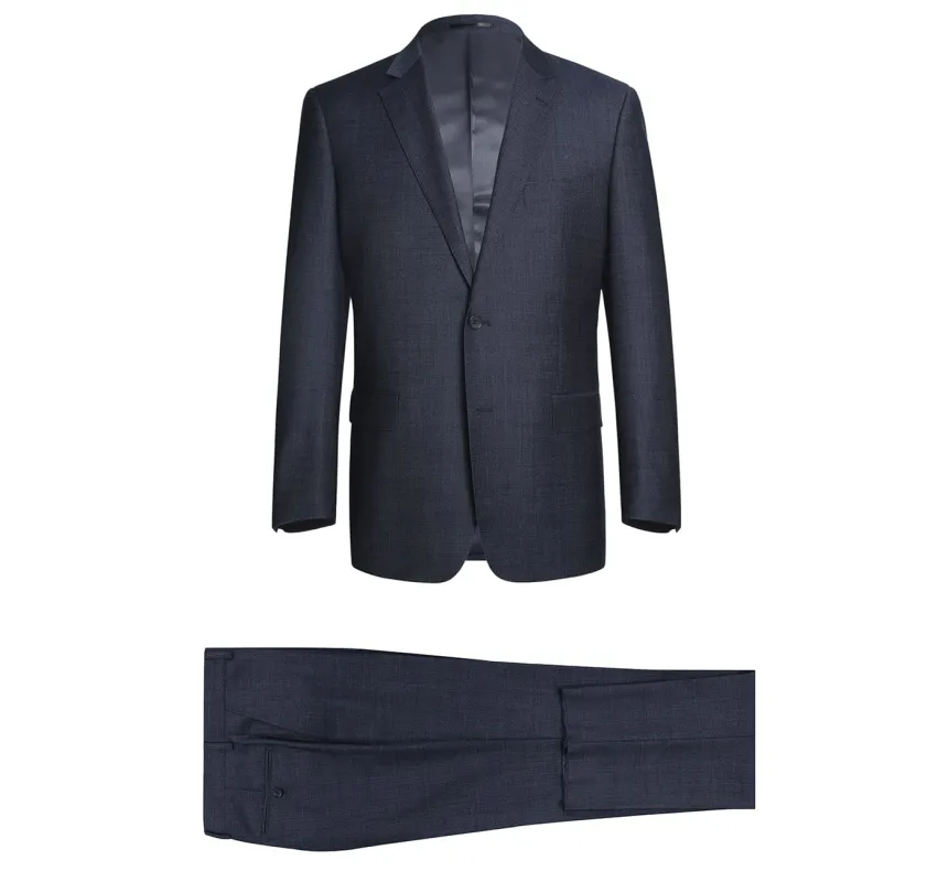 558-3 Men's Two Piece Classic Fit Wool Blend Suit sold by Alberto Nardoni