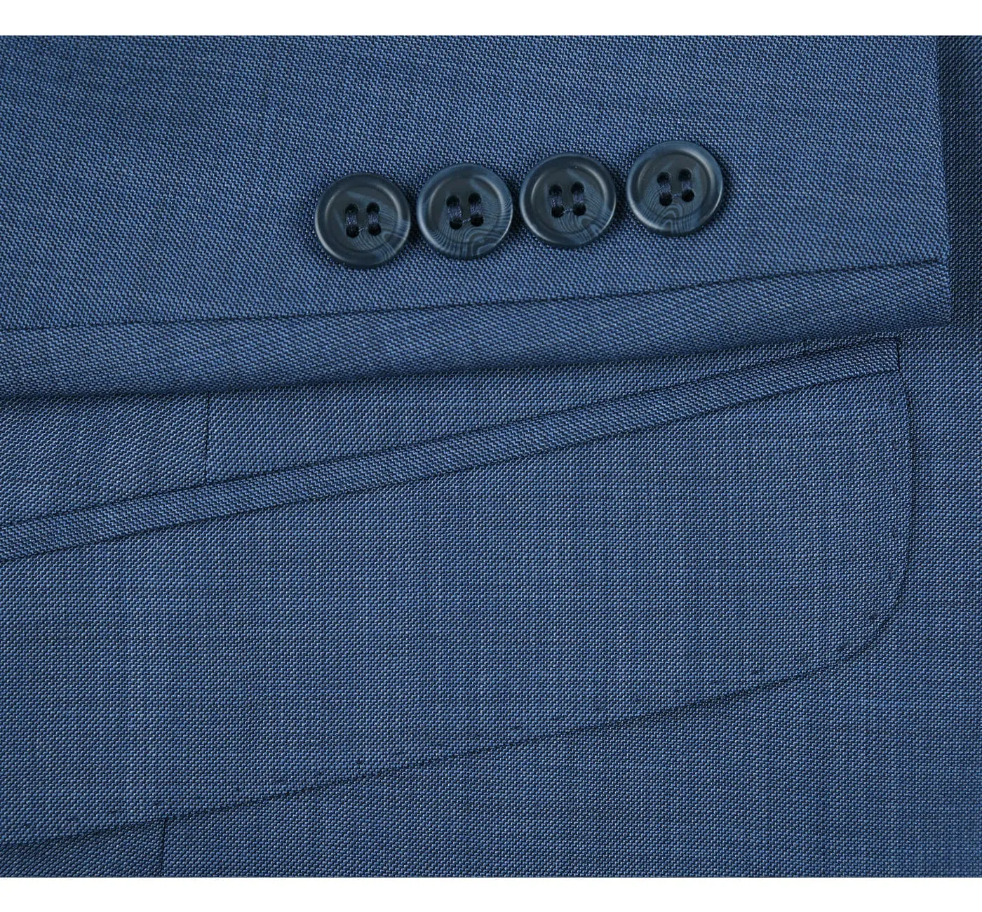 557-1 Men's 2-Piece Slim Fit Single Breasted Wool Suit sold by Alberto Nardoni product image thumbnail 5