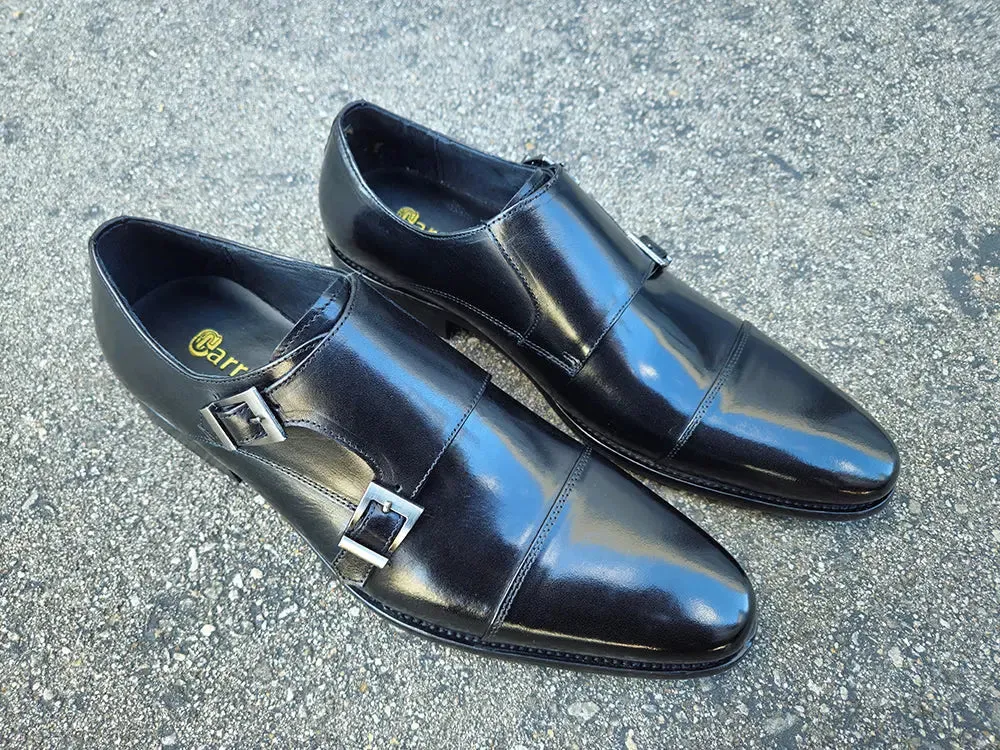 Classic Cap Toe Monk Strap Shoes for Men sold by Alberto Nardoni product image thumbnail 3