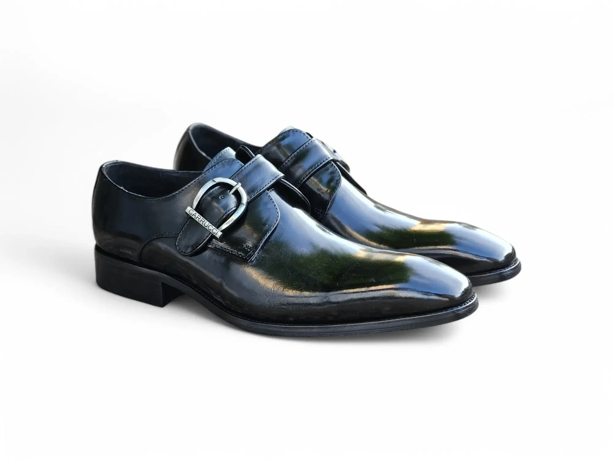 Men’s Signature Buckle Monk Strap Dress Shoes sold by Alberto Nardoni